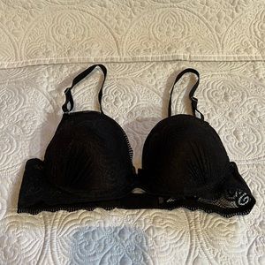 Elegant Black Lace Bra